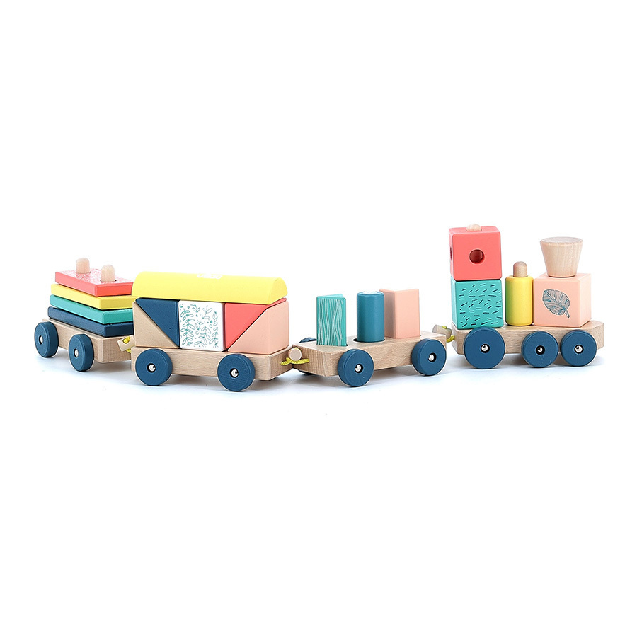 Vilac Wooden Stacking Train